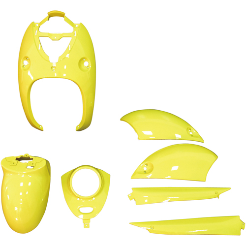 ビーノ　sa37j 54j 外装セット YAMAHA（ヤマハ） VINO ビーノ SA26J SA37J 外装セット 8点 黒