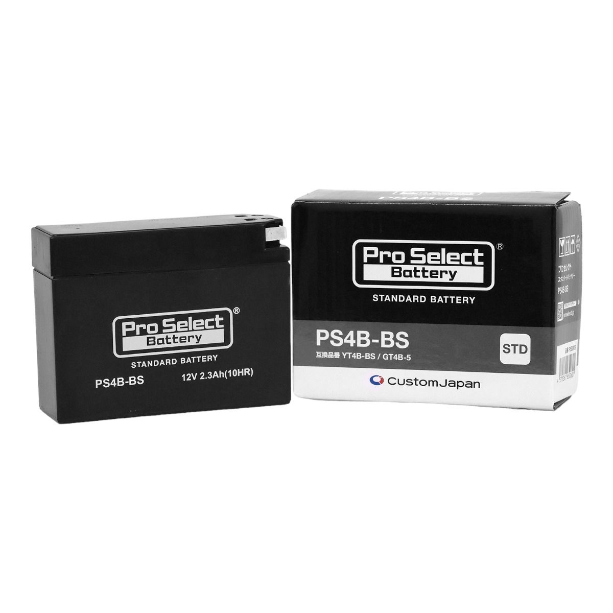 PS4B-BS スタンダードバッテリー(YT4B-BS、GT4B-5 互換)(液入 PS4B-BS スタンダードバッテリー(YT4B-BS、GT4B-5 互換)(液入
