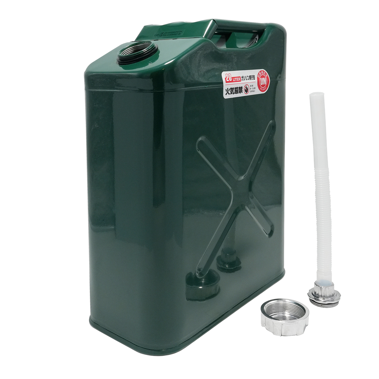 ガソリン携行缶20L グリーン - 整備用品
