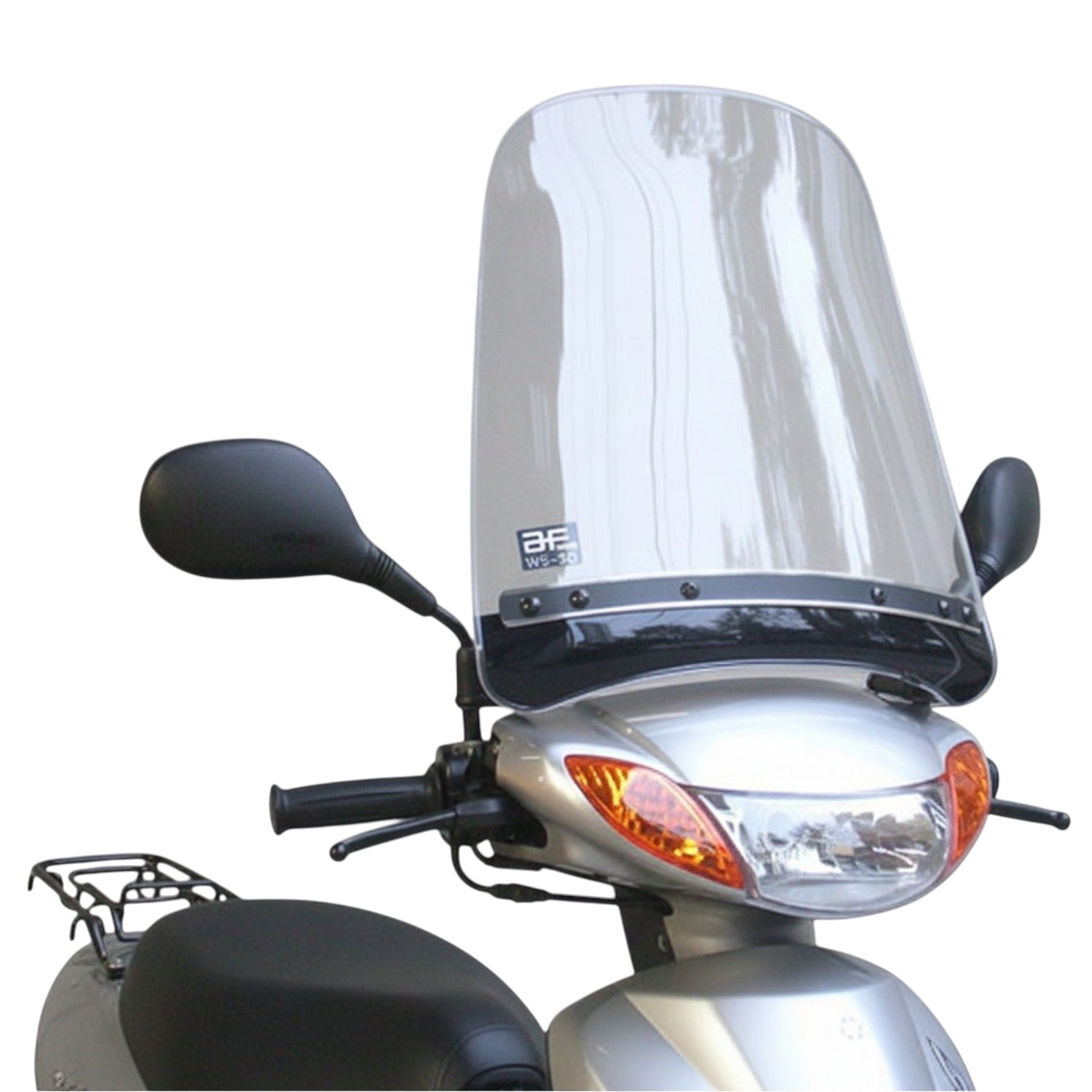 WS-50 アクシス/JOG ウインドシールド クリア - バイク